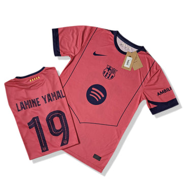 BARCELONA PINK T-shirt lamine yamal 19