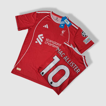Liverpool red t-shirt mac allister 10
