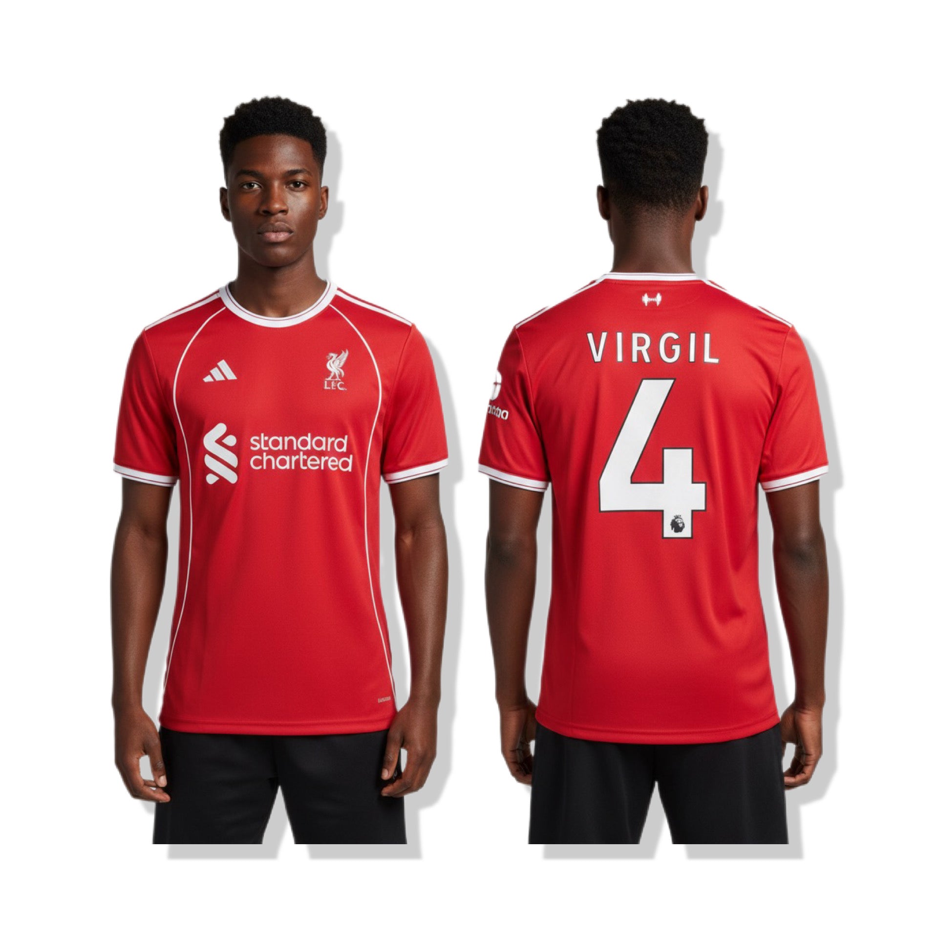 LIVERPOOL RED T-SHIRT VIRGIL 4
