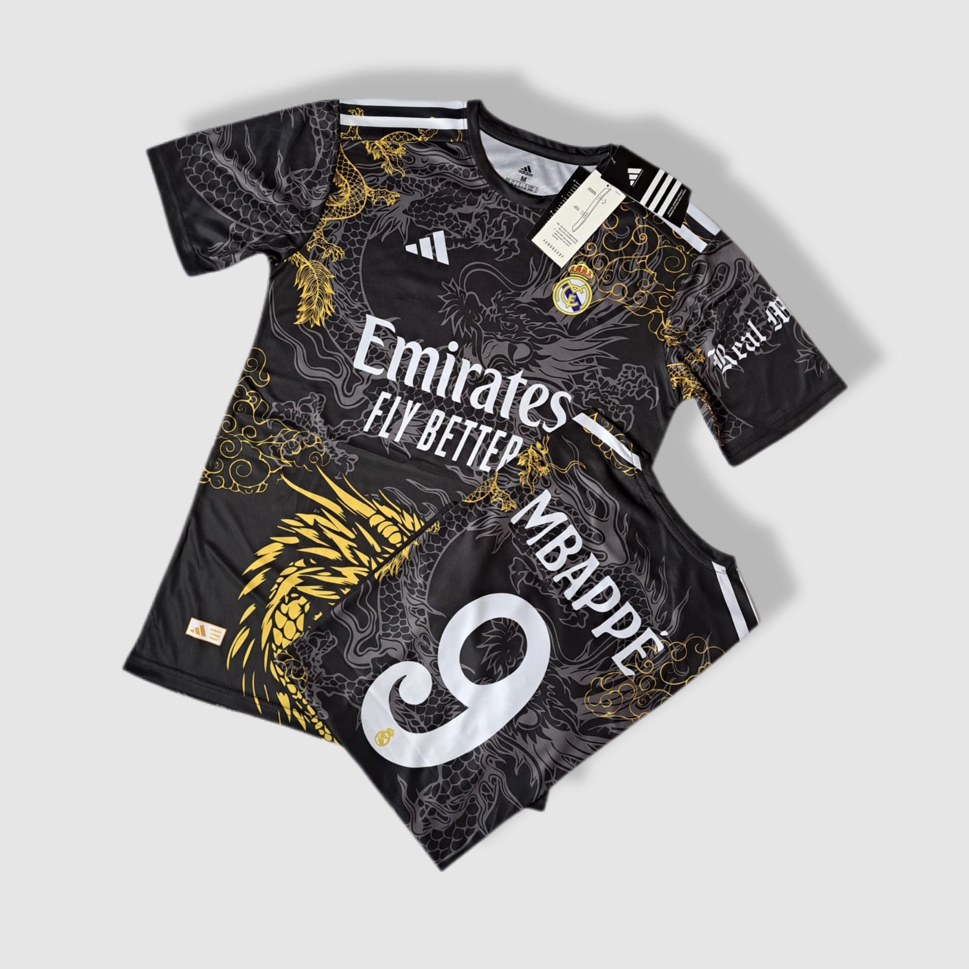 Real Madrid dragon t-shirt mbappe 9