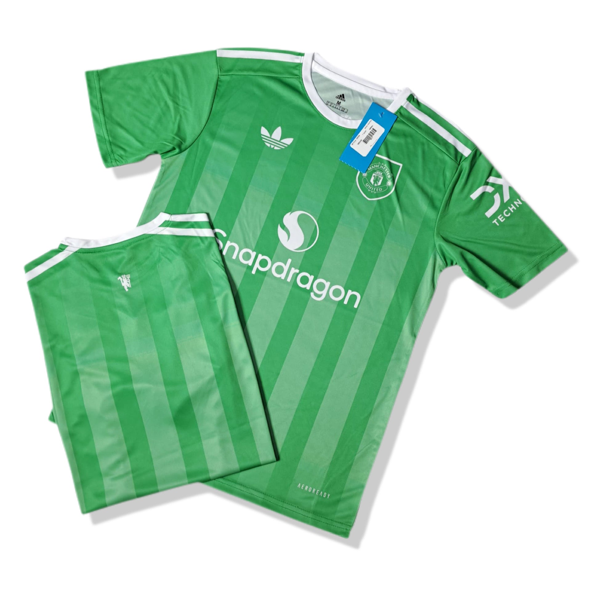 MANCHESTER UNITED GREEN T-shirt GK NO NAME