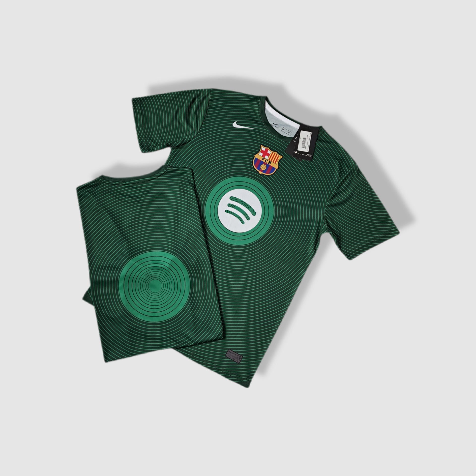 Barcelona green t-shirt gk name