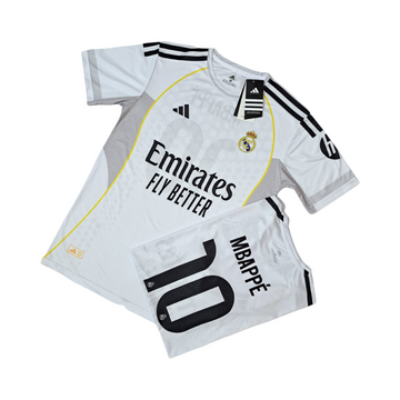 REAL MADRID WHITE T-Shirt Mbappe 10