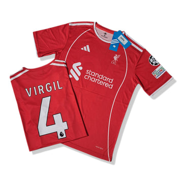 LIVERPOOL RED T-SHIRT VIRGIL 4