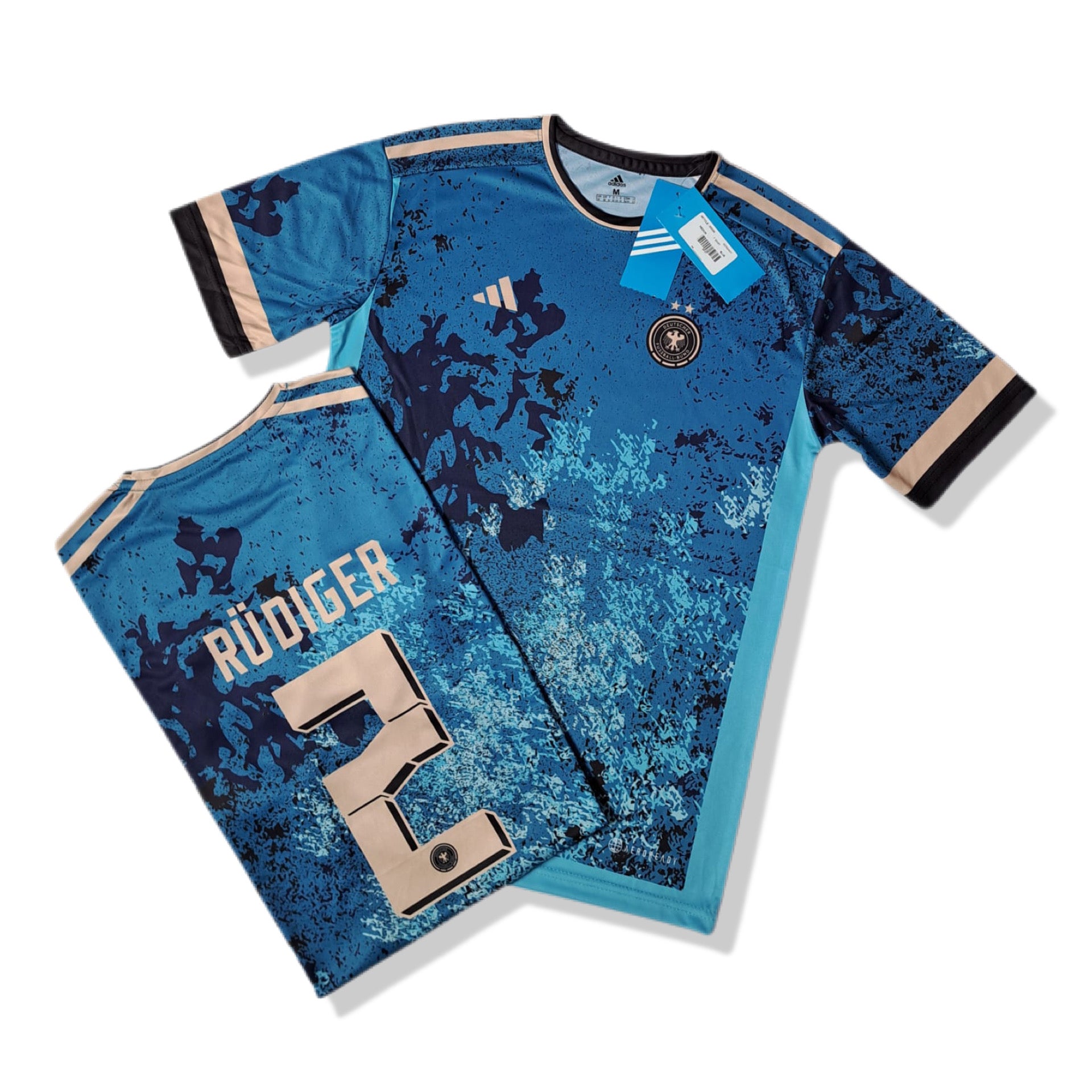 GERMANY BLUE T-Shirt Rudiger 2